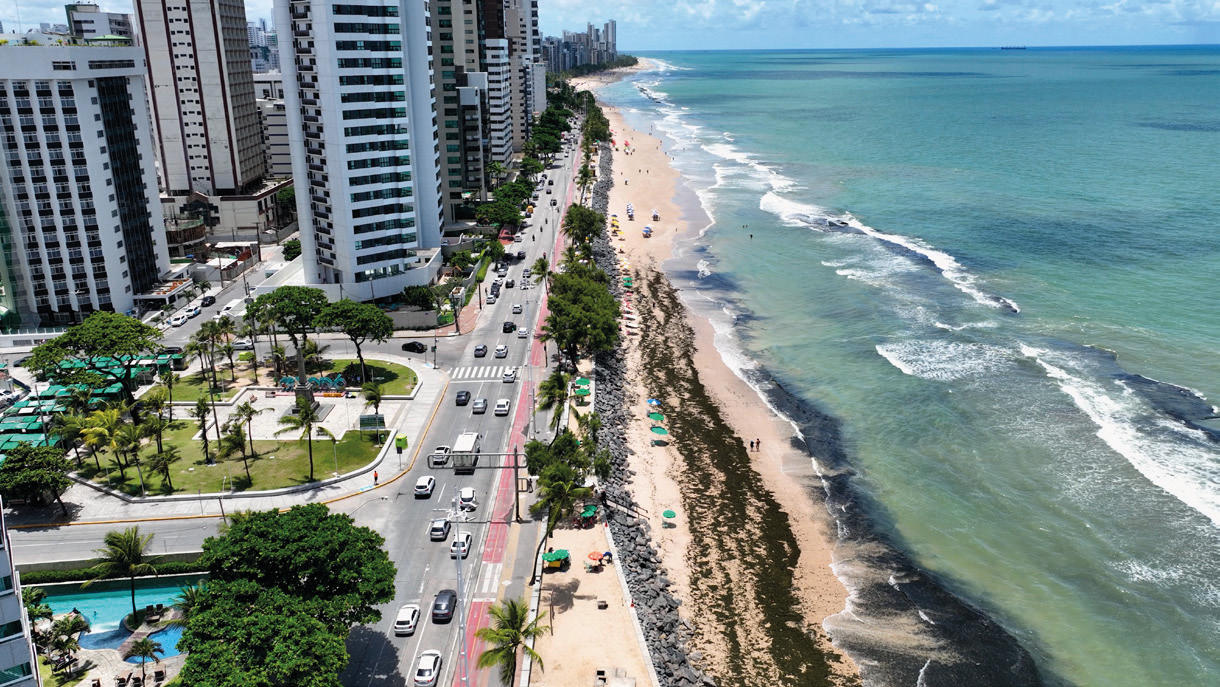 Fachada do MASP na Av. Paulista